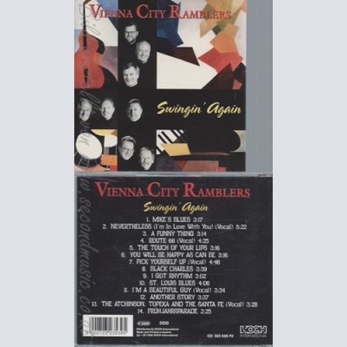 CD--VIENNA CITY RAMBLERS UND VARIOUS - -- SWINGIN' AGAIN