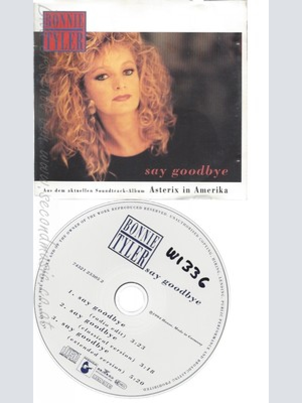 CD--BONNIE TYLER - SINGLE -- SAY GOODBYE