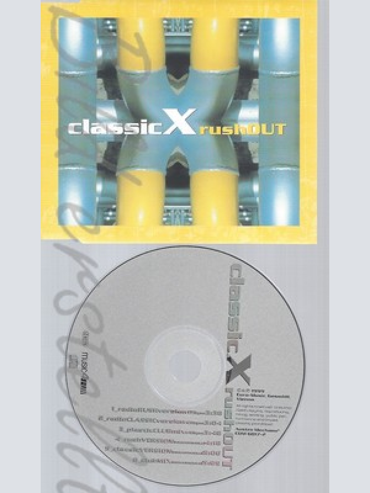 CD--CLASSIC X -  - - SINGLE -- RUSH OUT
