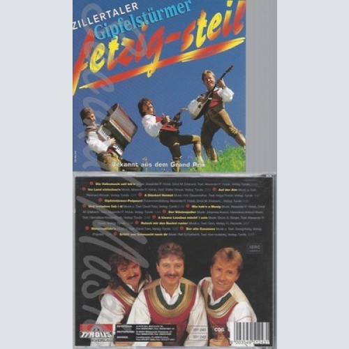 CD--ZILLERTALER GIPFELSTUERMER -1996- -- FETZIG-STEIL