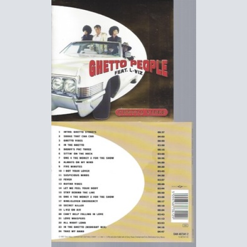 CD--GHETTO PEOPLE FEAT.L-VIZ -1997- -- GHETTO VIBES