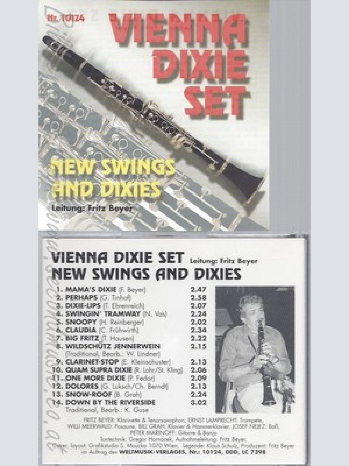CD--VIENNA DIXIE SET--NEW SWINGS AND DIXIES