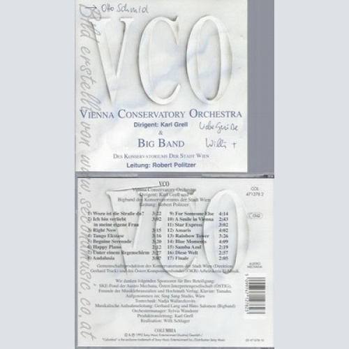 CD--VCO--VIENNA CONVERSATORY ORCHESTRA--& BIG BAND --