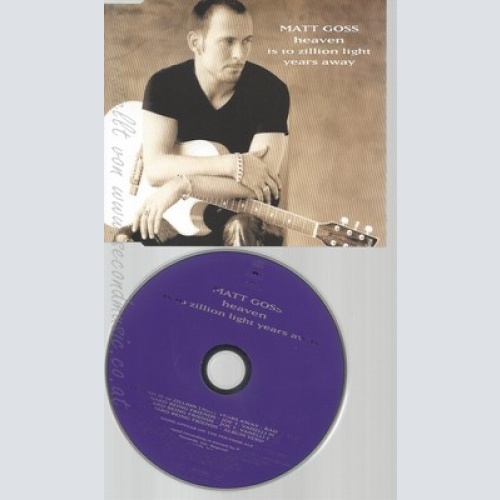 CD--MATT GOSS -- --- HEAVEN IS 10 ZILLION LIGHT