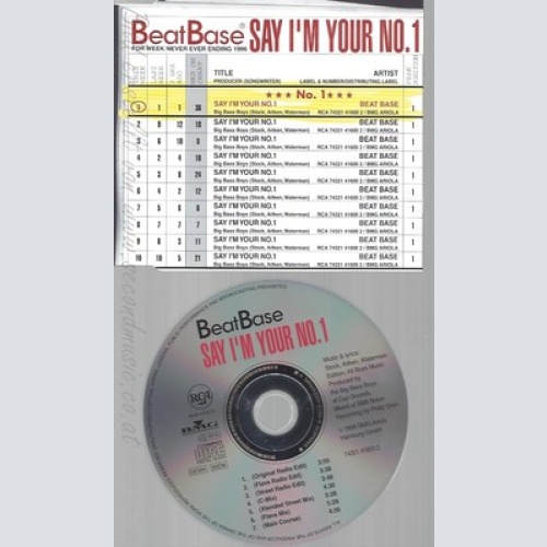 CD--BEAT BASE -- --- SAY I'M YOUR NO.1