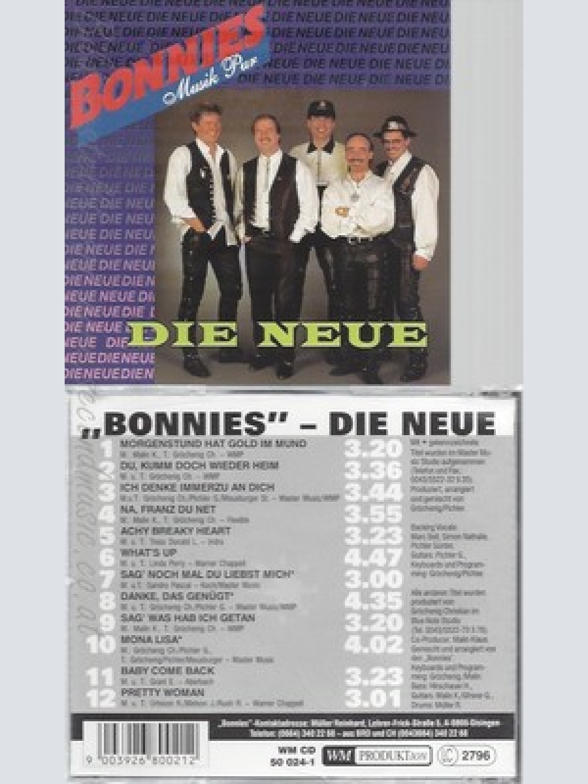 CD--BONNIES -- DIE NEUE