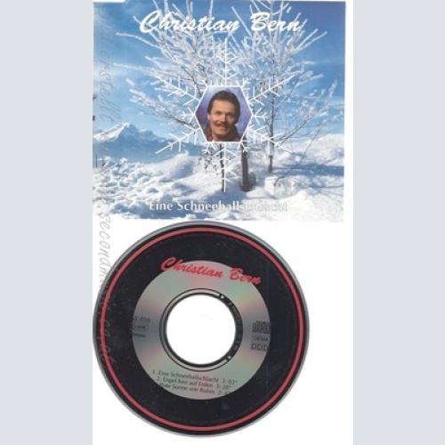 CD--CHRISTIAN BERN -- EINE SCHNEEBALLSCHLACHT [SINGLE-CD]