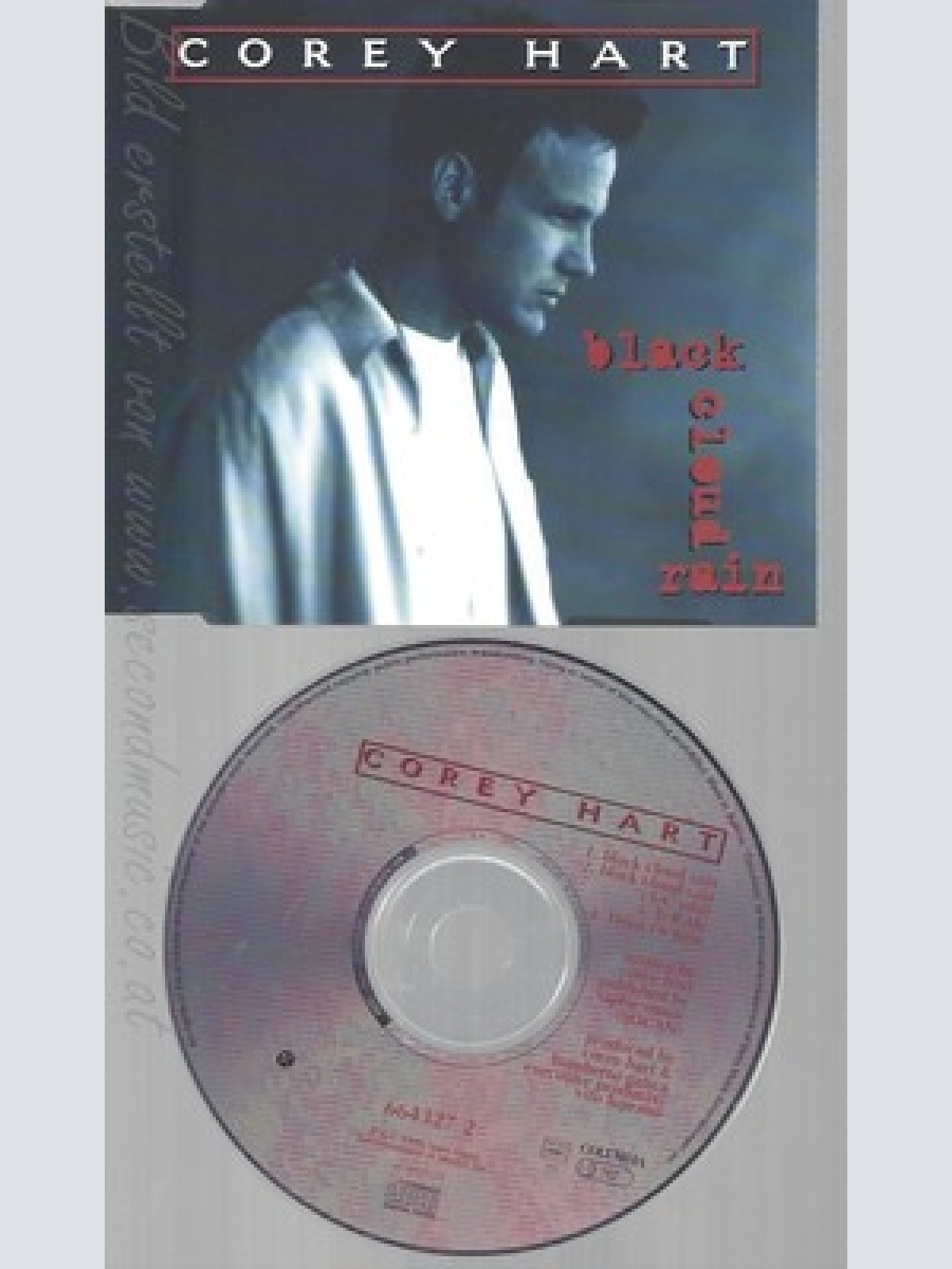 CD--COREY HART -- --- BLACK CLOUD RAIN