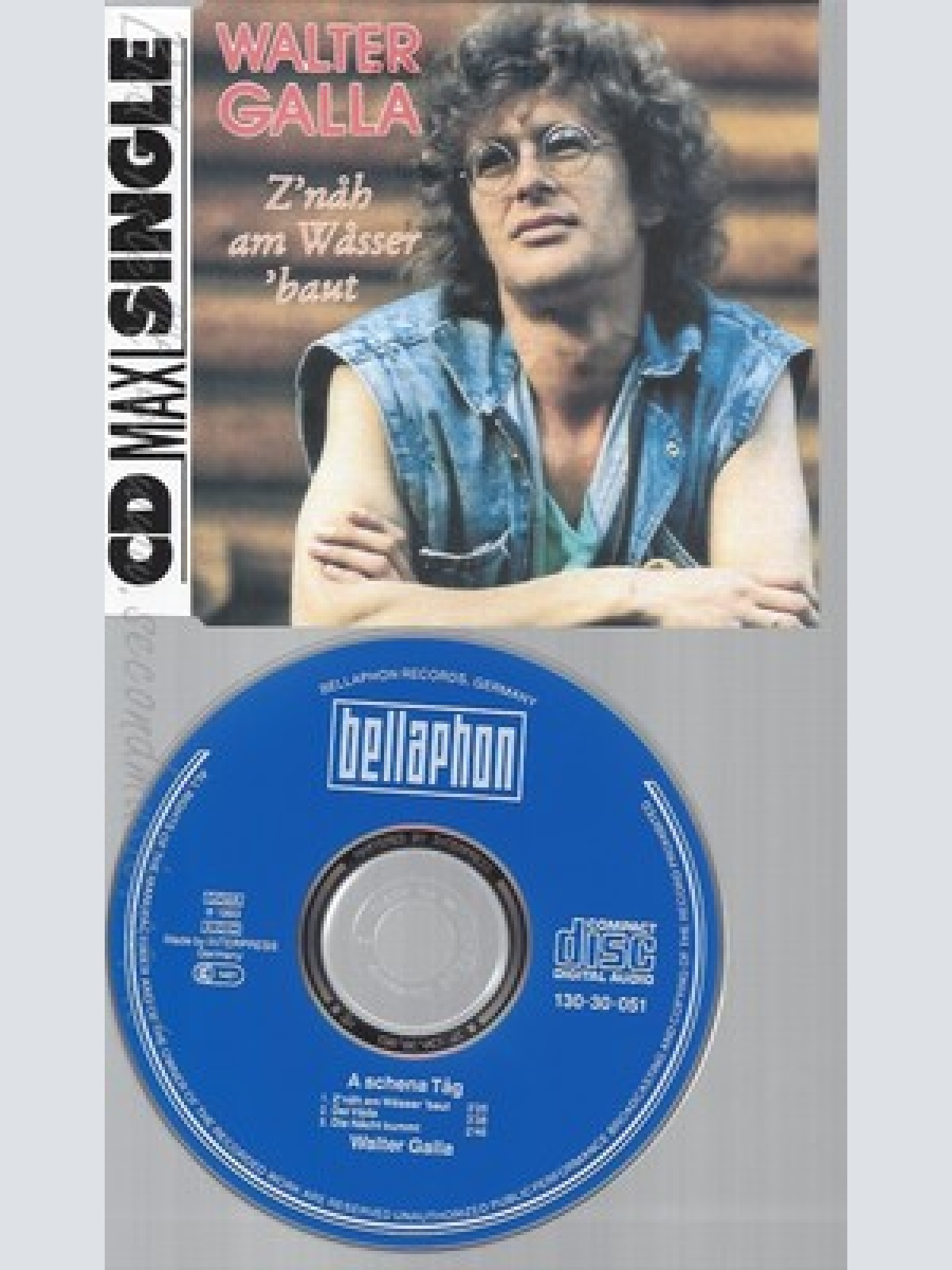 CD--WALTER GALLA --- Z´NAH AM WASSER ´BAUT