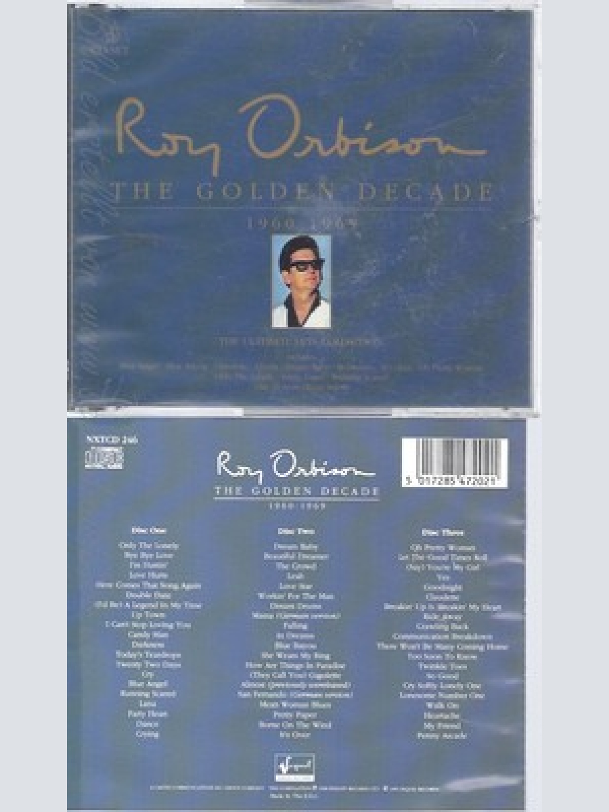 CD--ROY ORBISN--THE GOLDEN DECADE--3CD BOX