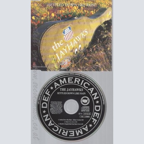 CD--JAYHAWKS - SINGLE -- SETTLED DOWN LIKE RAIN