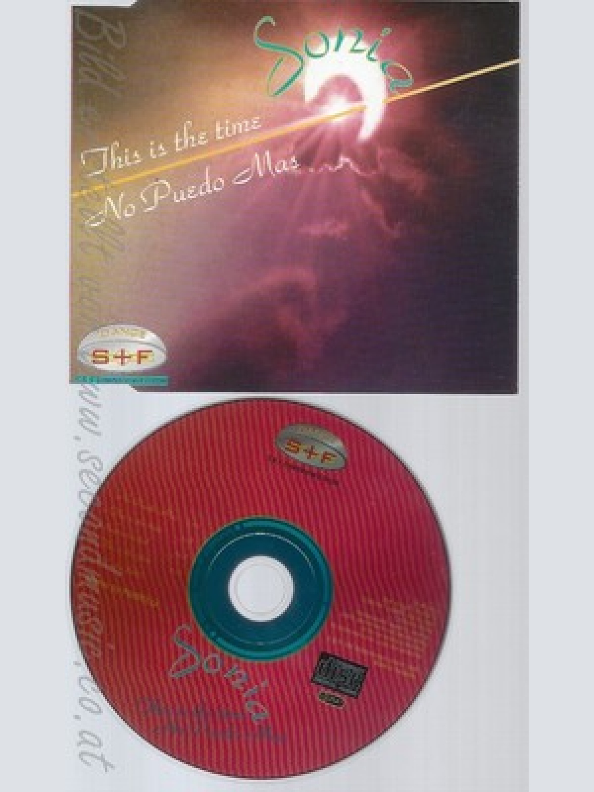 CD--SONIA - SINGLE -- THIS IS THE TIME