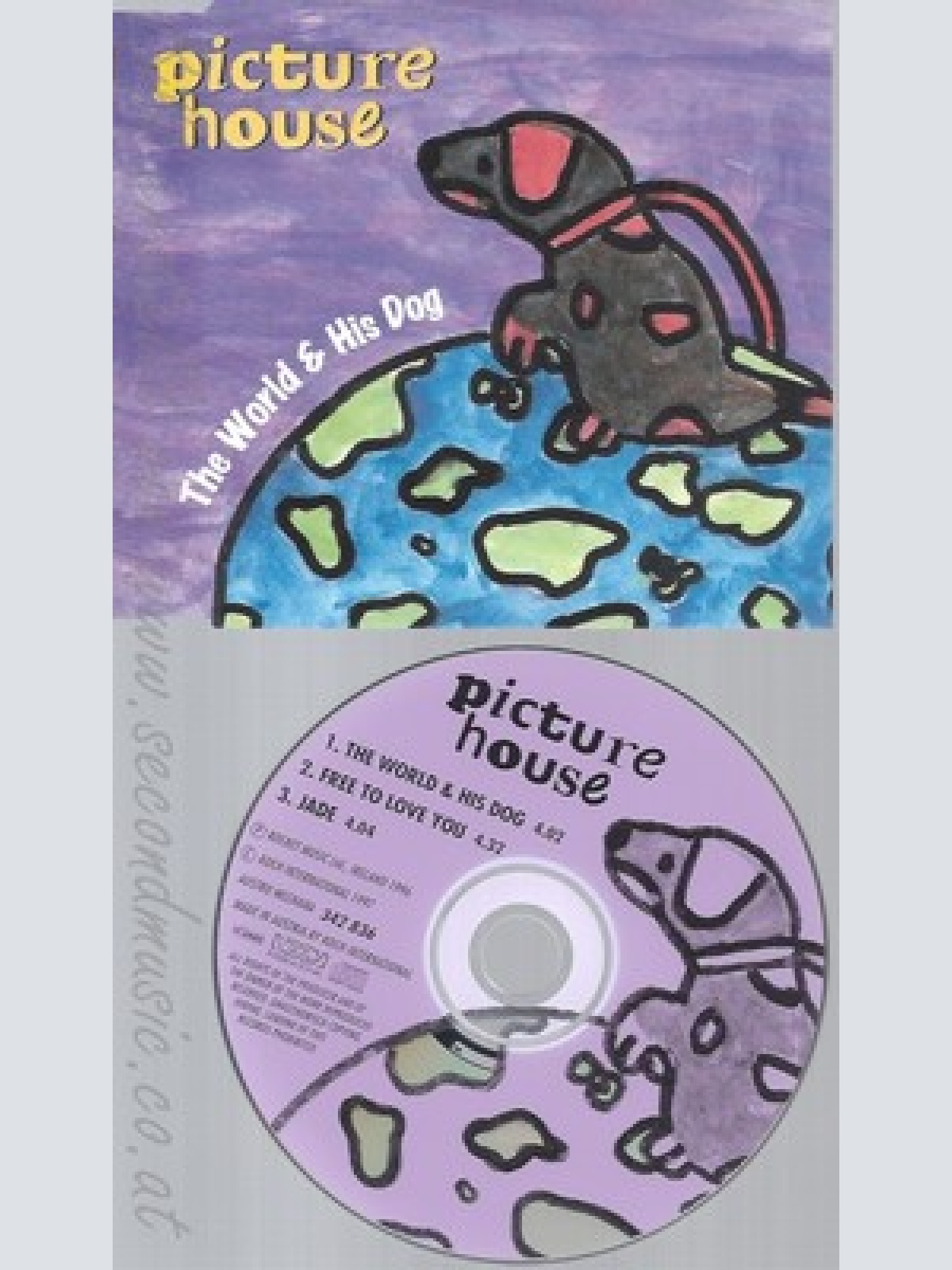 CD--PICTURE HOUSE -  - - SINGLE -- THE WORLD AND HIS DOG