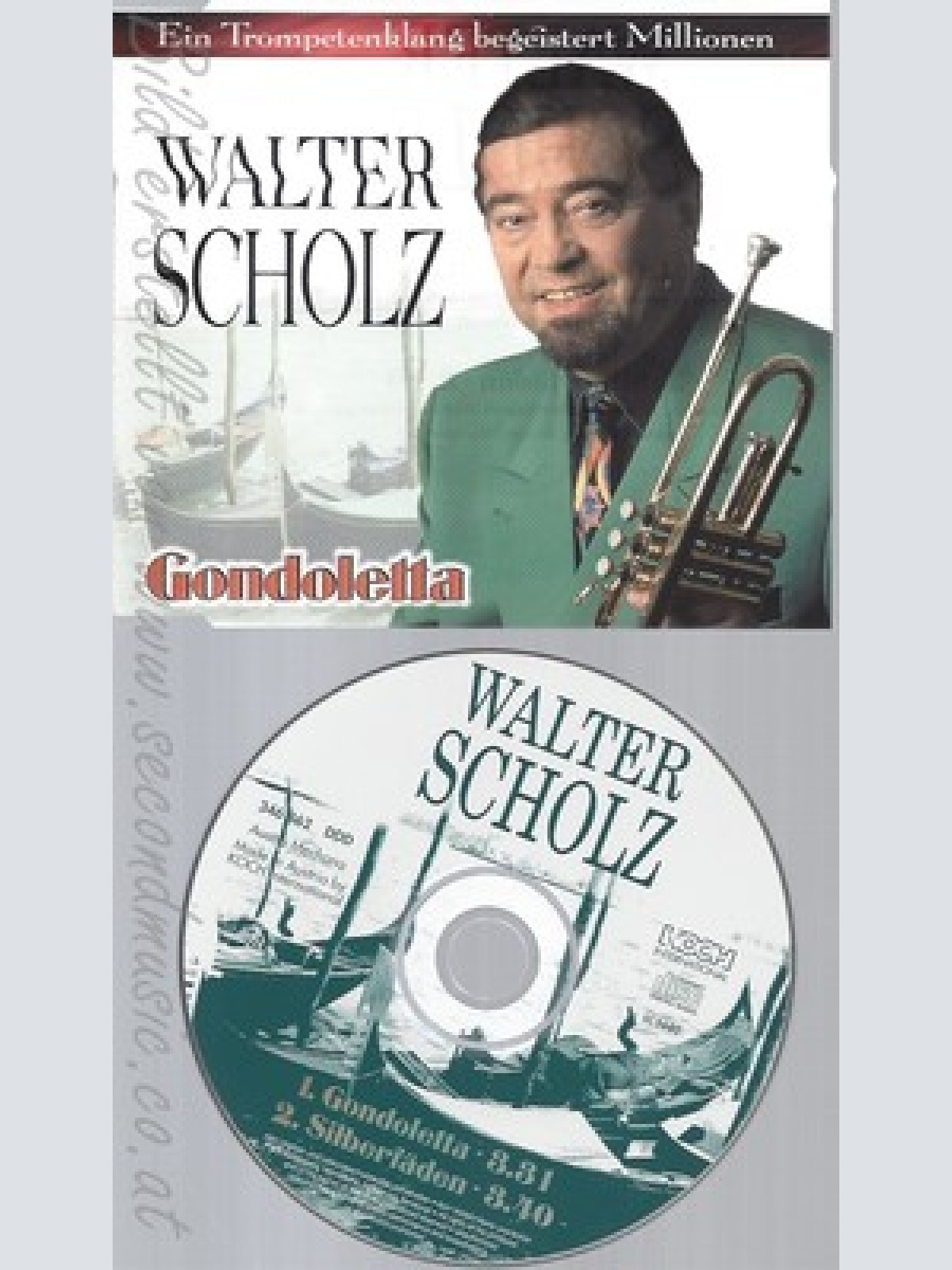 CD--WALTER SCHOLZ -- - SINGLE -- GONDOLETTA