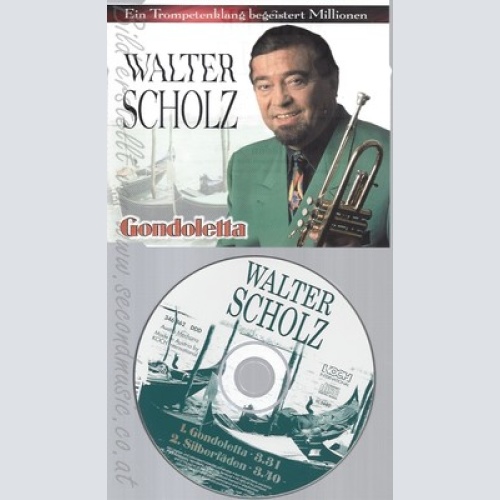 CD--WALTER SCHOLZ -- - SINGLE -- GONDOLETTA