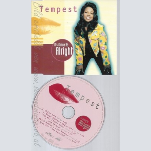 CD--TEMPEST -  - - SINGLE -- IT'S GONNA BE ALRIGHT
