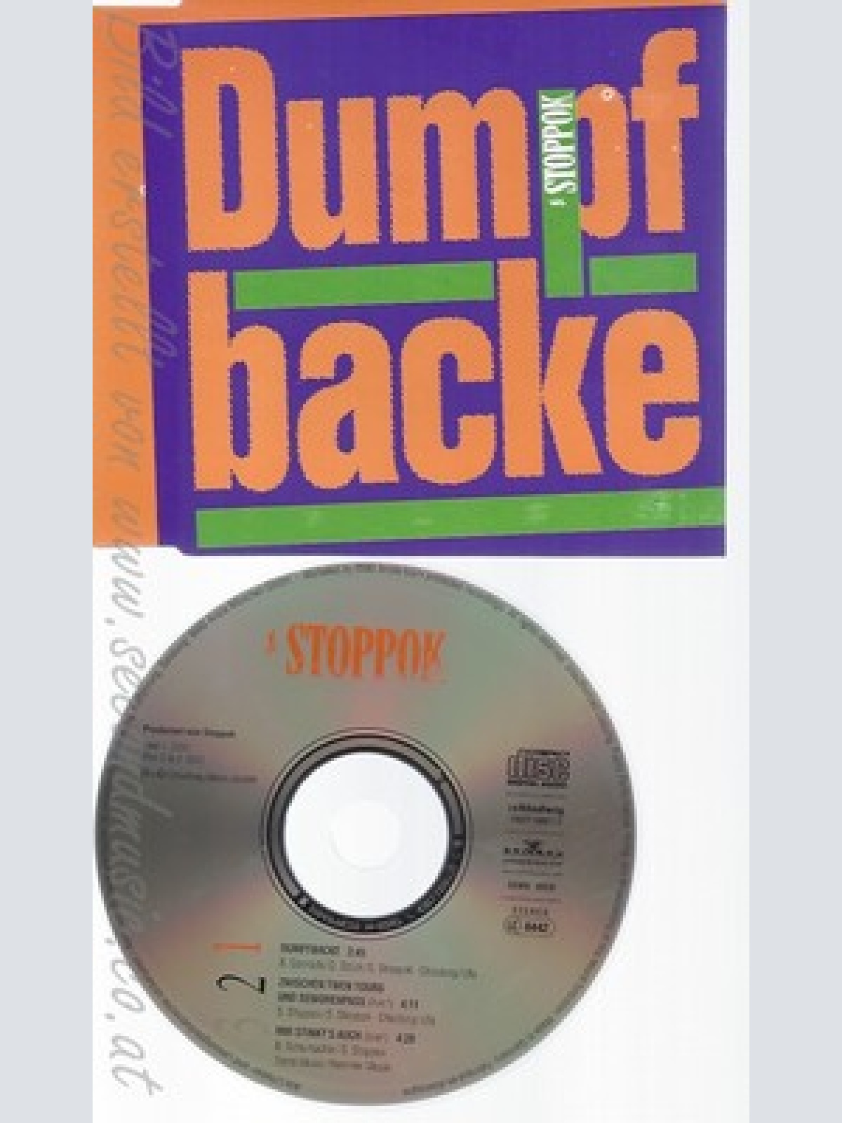 CD--STOPPOK - SINGLE -- DUMPFBACKE -PLUS 2 LIVE TRACKS-