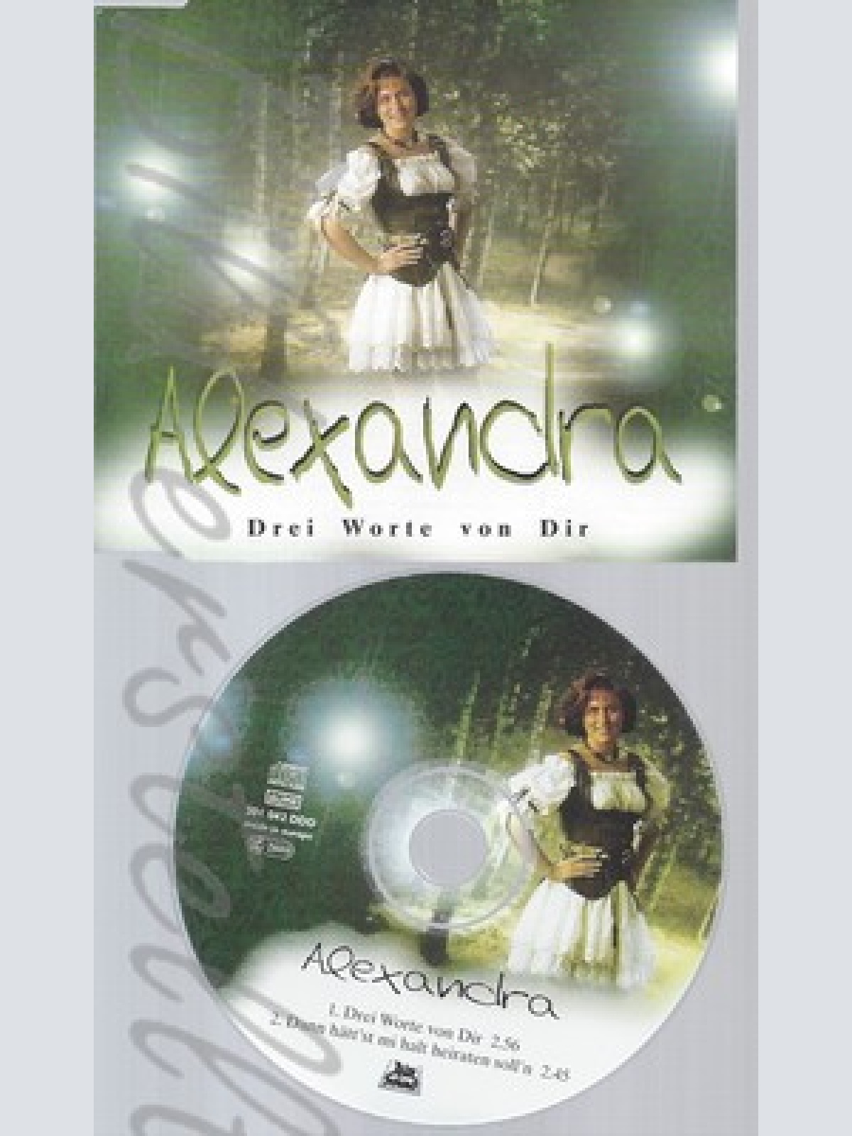CD-- ALEXANDRA -- --- DREI WORTE VON DIR