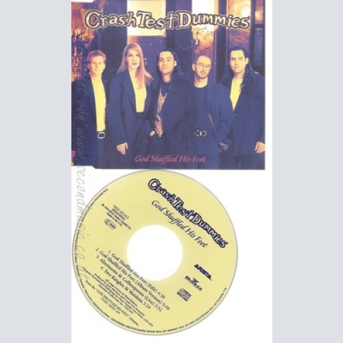 CD--CRASH TEST DUMMIES --- GOD SHUFFLED HIS FEET