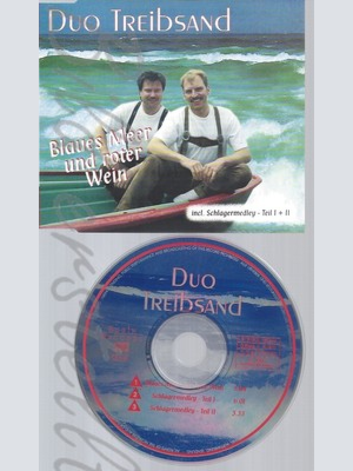 CD--DUO TREIBSAND -- BLAUES MEER UND ROTER WEIN