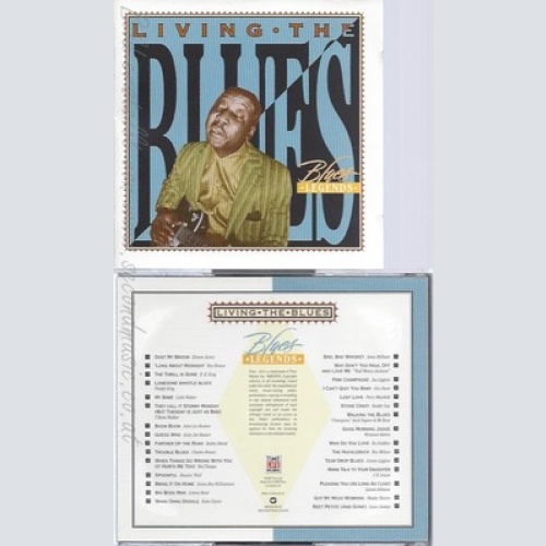 CD--BLUES LEGENDS--LIVING THE BLUES--TIMEW LIFE--2CD