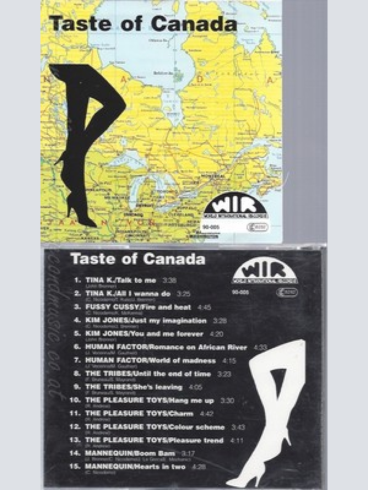 CD--TASTE OF CANADA--TINA K --VARIOUS