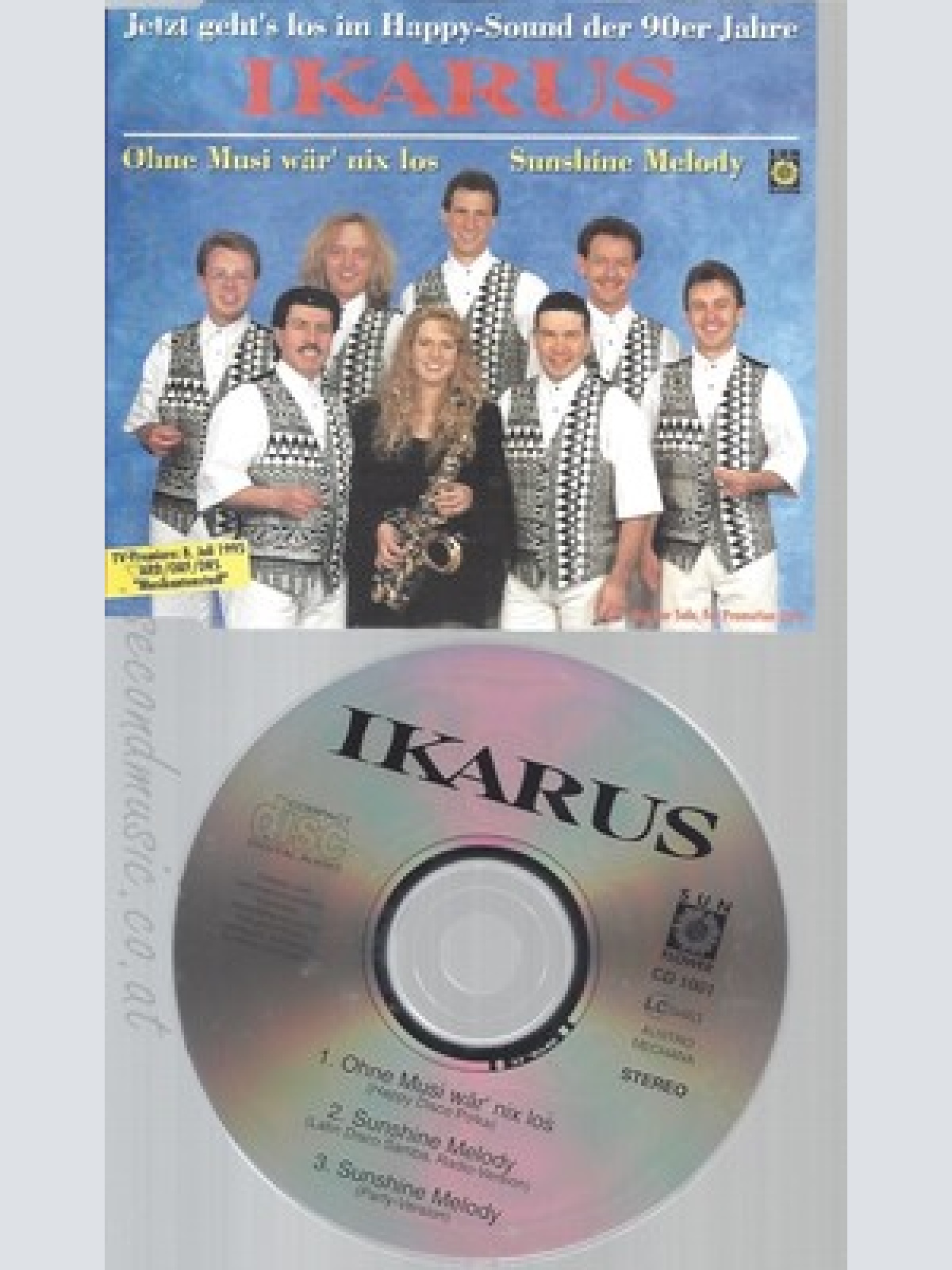 CD--IKARUS--OHNE MUSI WÄR NIX LOS