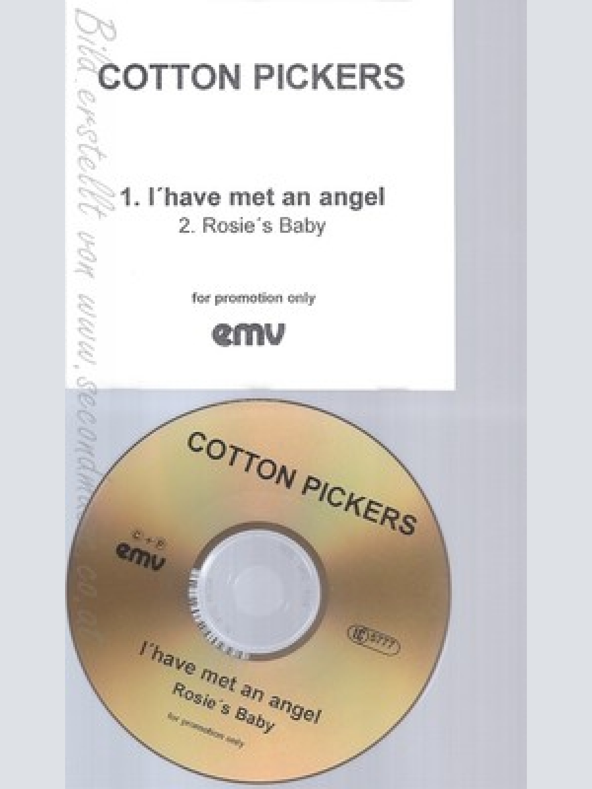 CD--COTTON PICKERS--I'HAVE MET AN ANGEL--PROMO
