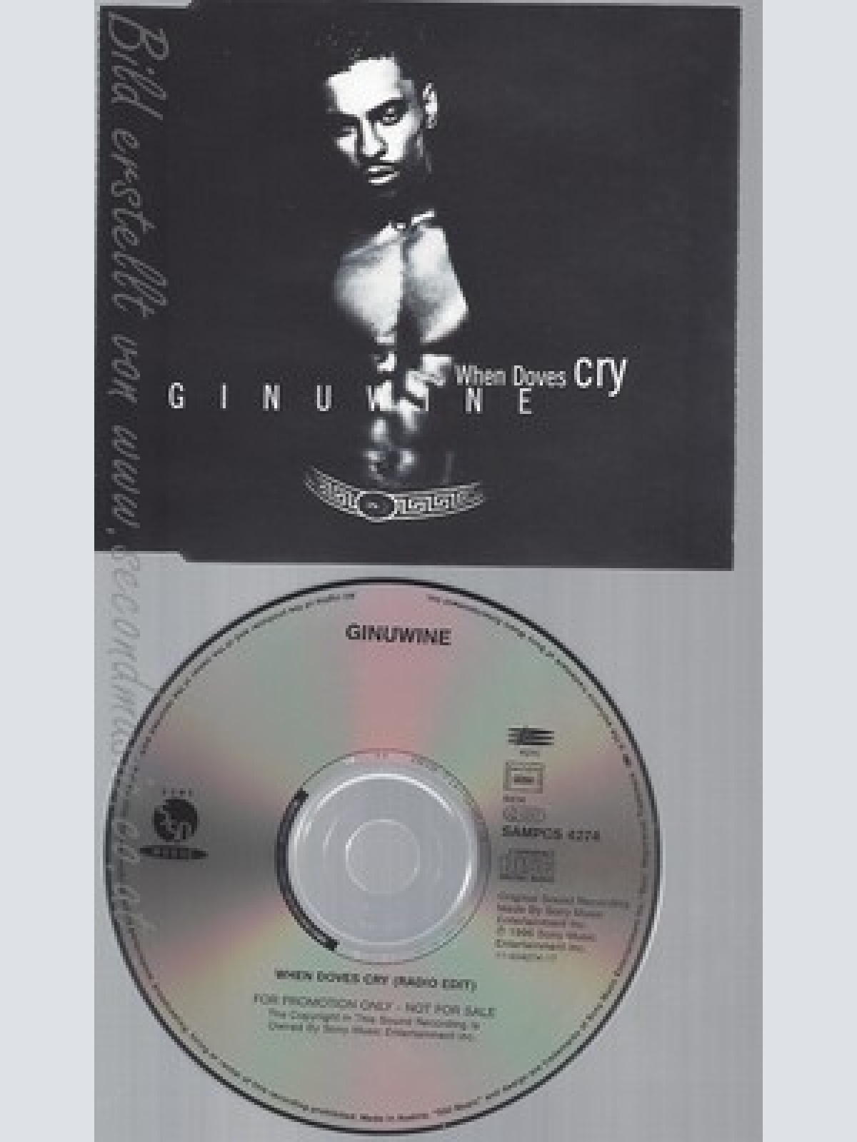 CD--GINUWINE--WHEN DOVES CRY--PROMO