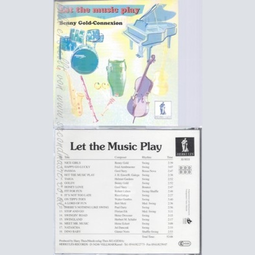 CD--BENNY GOLD CONNEXION--LET THE MUSIC PLAY