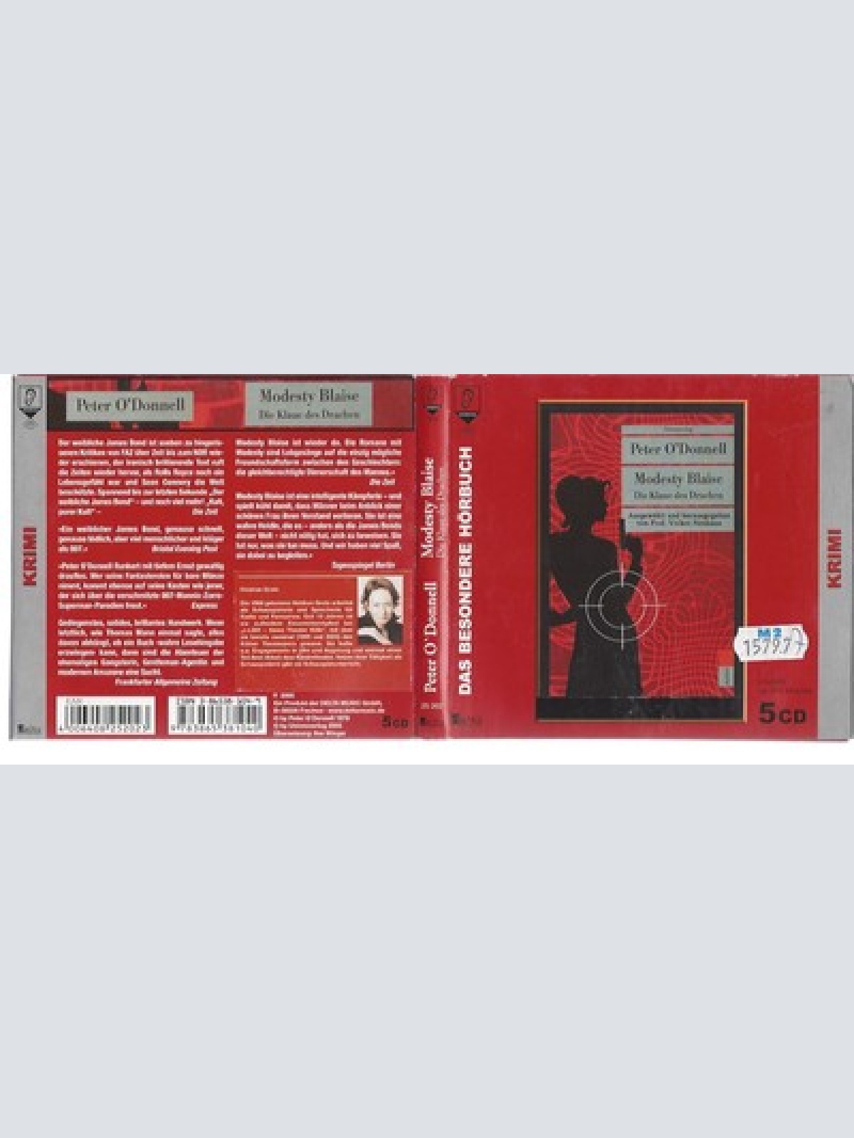 CD--PETER O'DONNELL UND HEIDRUN GROTE -- ----5CDS