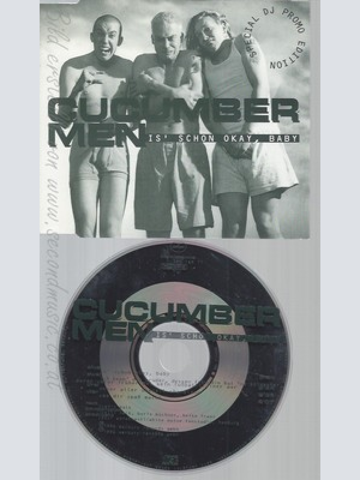 CD--CUCUMBER MEN--IS SCHON OKAY BABY--PROMO