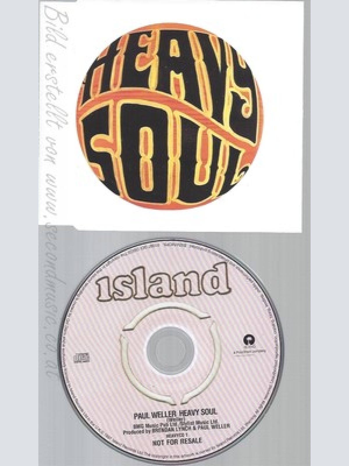 CD--HEAVY SOUL--PAUL WELLER--PROMO