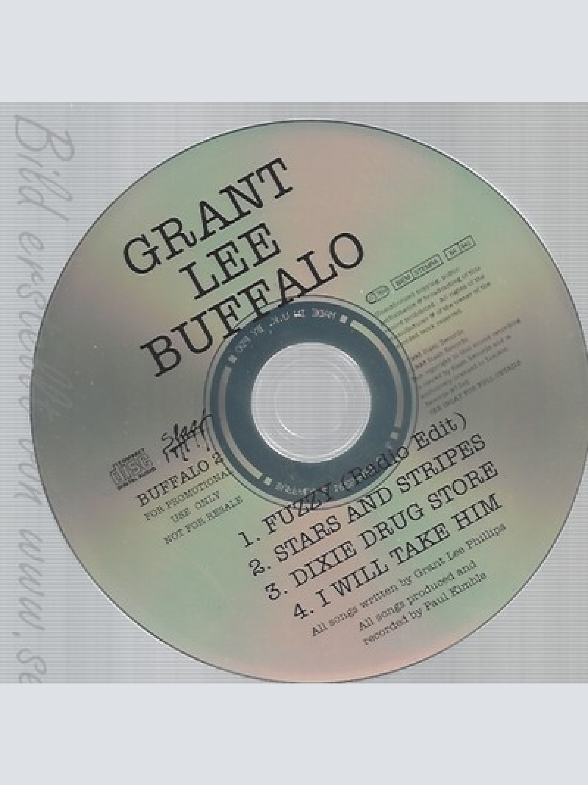 CD--GRANT LEE BUFFALO--FUZZY--PROMO