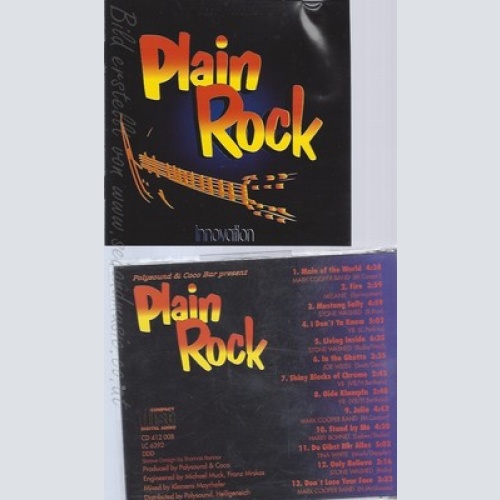 CD--PLAIN ROCK--INNOVATION