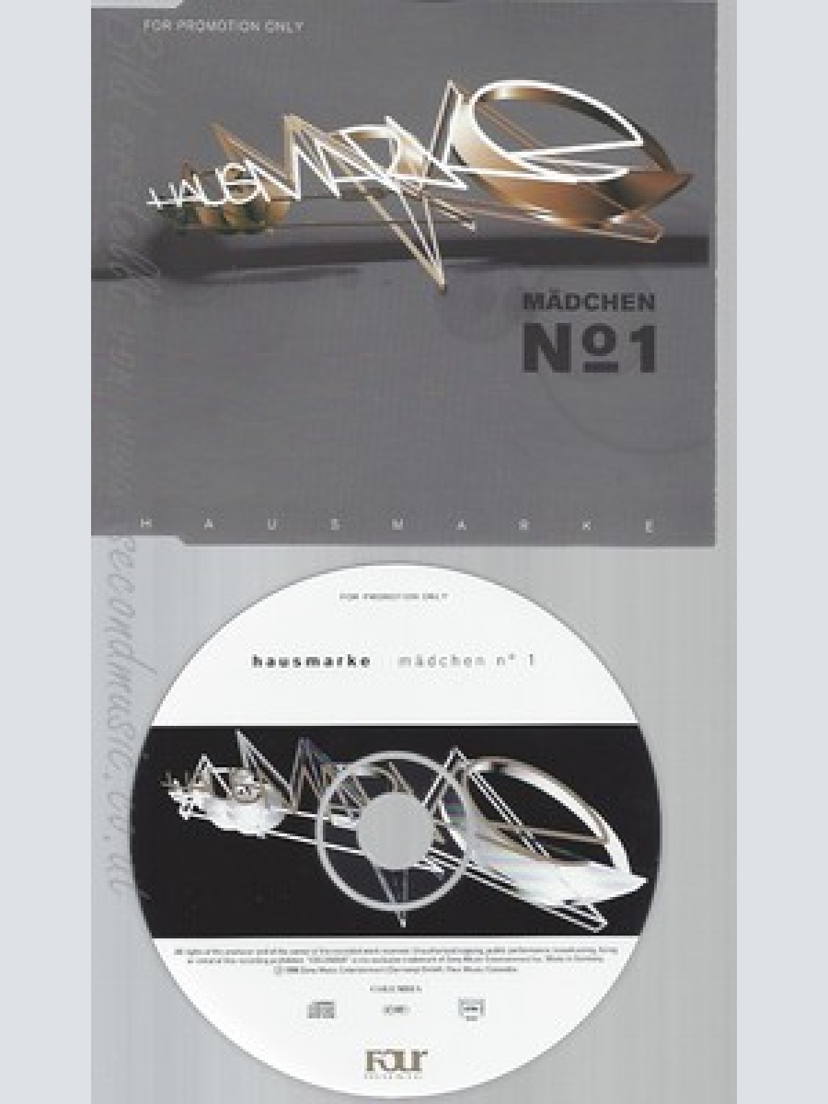 CD--HAUSMARKE--MÄDCHEN NO 1--PROMO