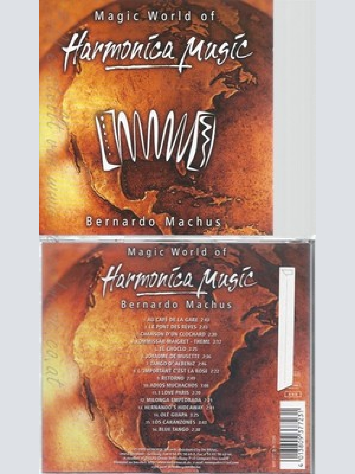 CD--BERNARDO MACHUS ORCHESTRA -- -- MAGIC WORLD OF HARMONICA MUSIC