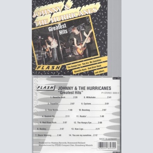 CD--JOHNNY & THE HURRICANES -- GREATEST HITS --