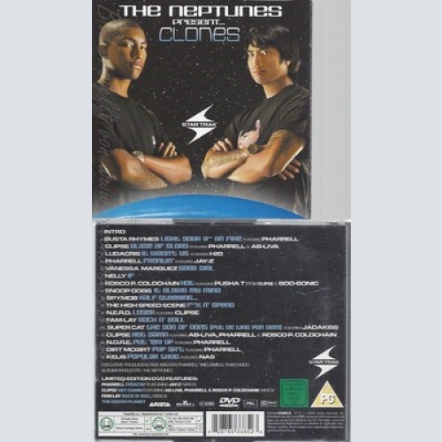 CD--THE NEPTUNES -- --- THE NEPTUNES PRESENTS...CLONES [CD+DVD]