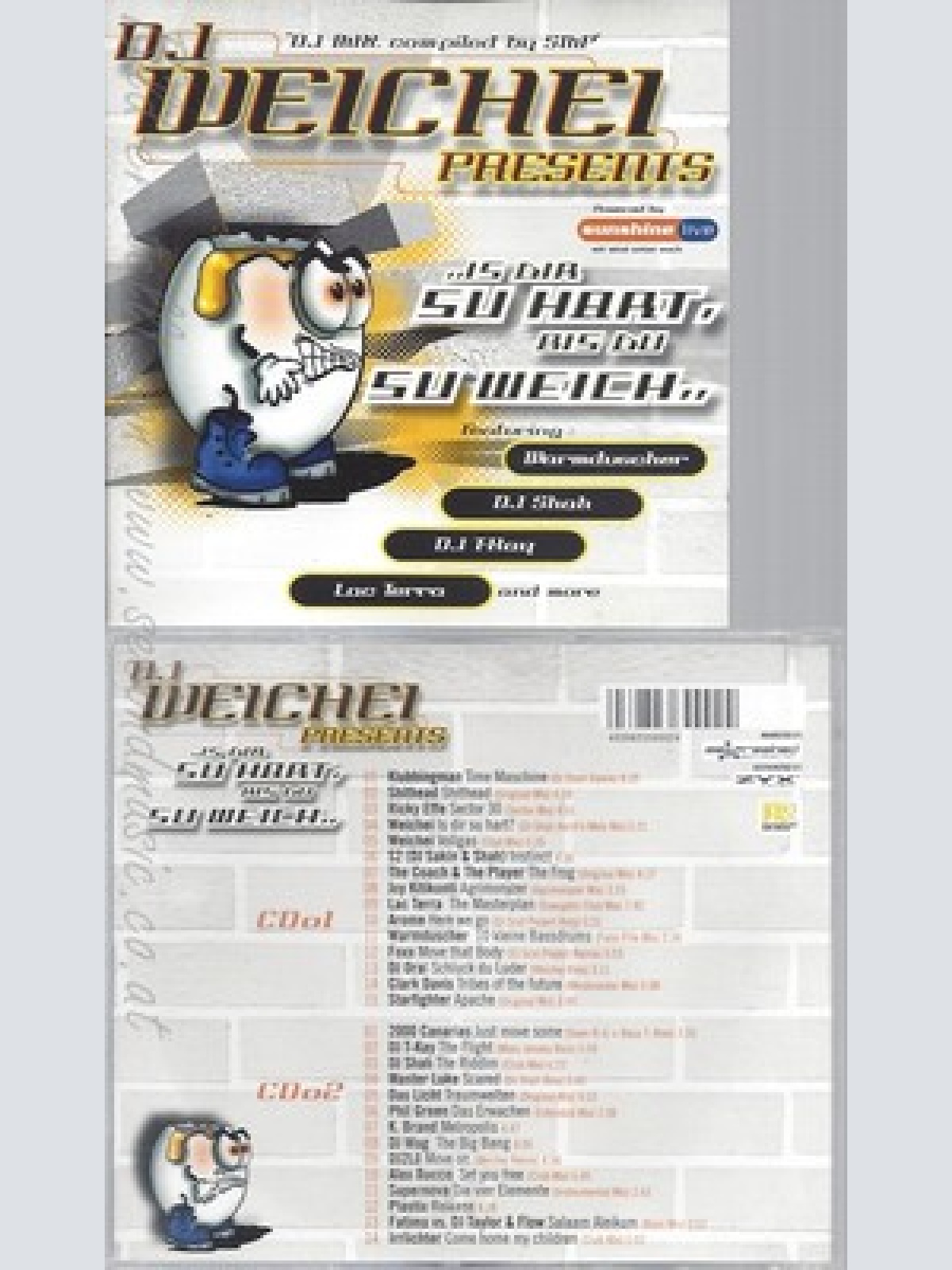 CD--DJ WEICHEI -- --CD -- IS DIR SU HART,BIS DU SU WEICH