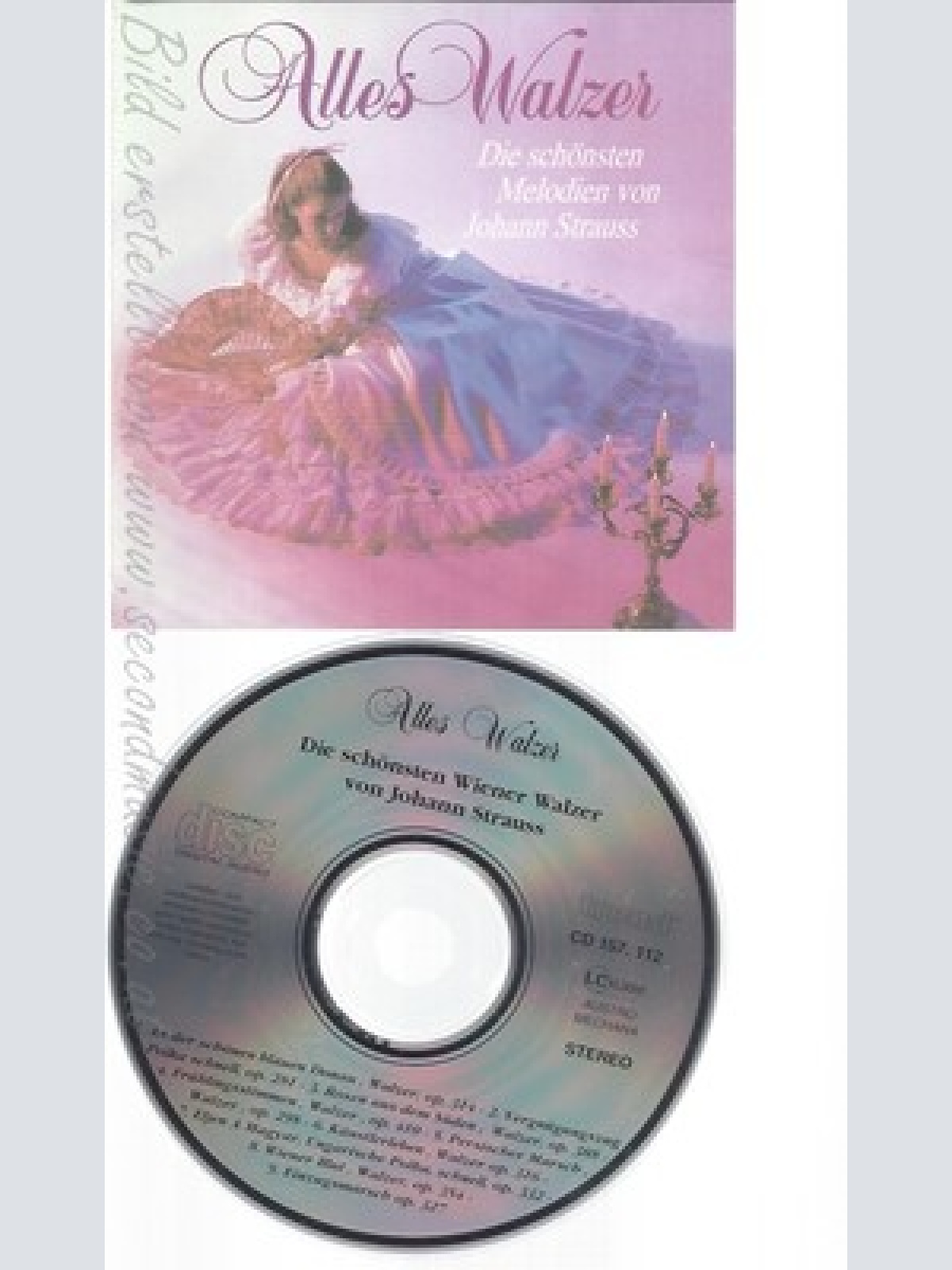 CD--ORCHESTER DER WIENER VOLKSOPER UND PETER FALK -- ALLES WALZER