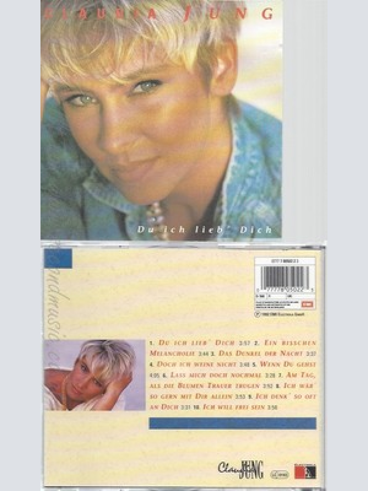 CD--CLAUDIA JUNG -- -- DU ICH LIEB' DICH