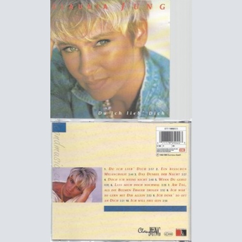 CD--CLAUDIA JUNG -- -- DU ICH LIEB' DICH