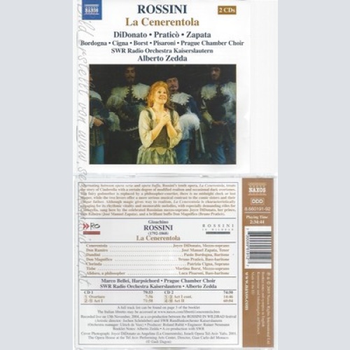CD--JOYCE DI DONATO, BRUNO PRATICO, JOSÉ MANUEL ZAPATA UND LUCA PISARONI -- --2C