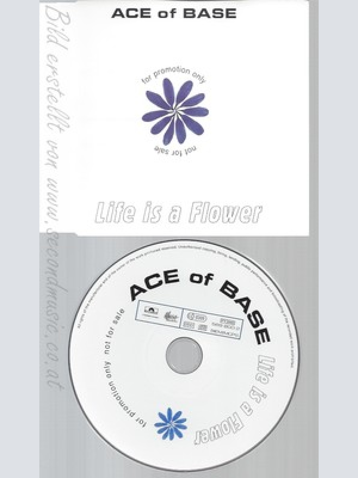 CD--ACE OF BASE--LIFE IS A FLOWER--PROMO