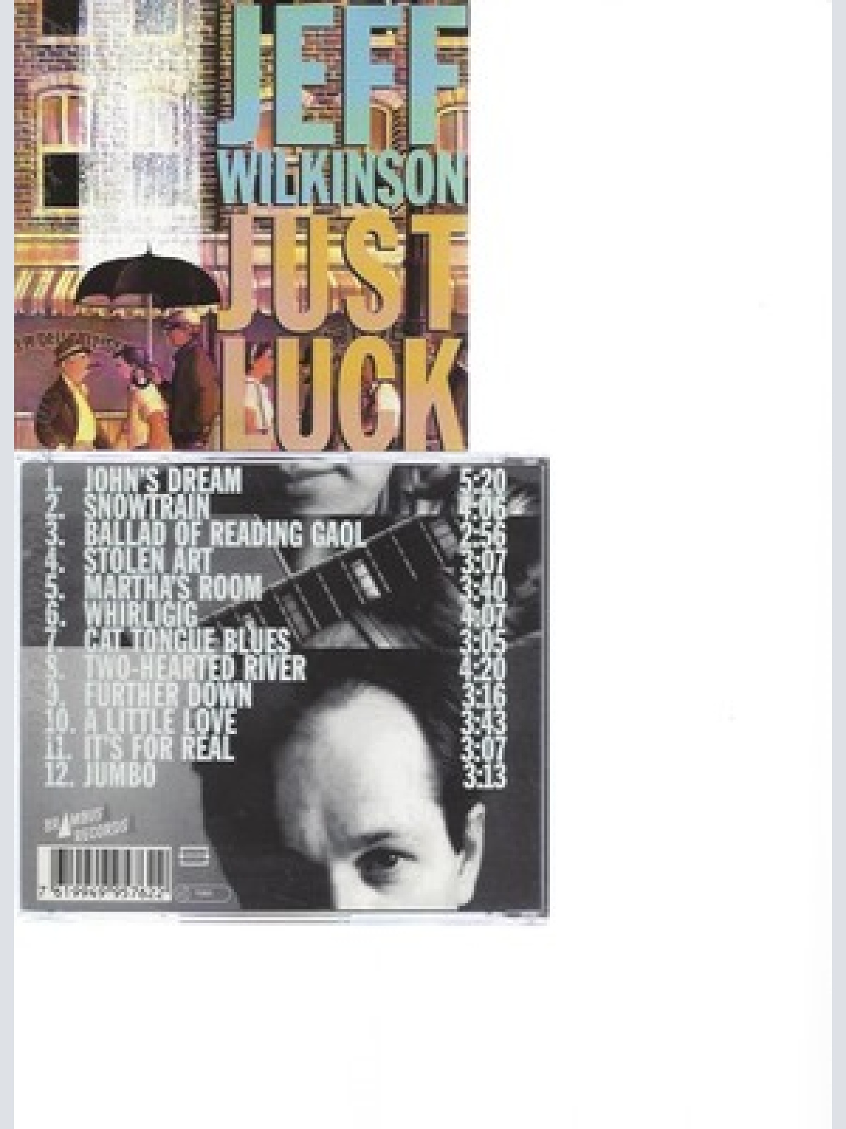 CD--JEFF WILKINSON -- -- JUST LUCK