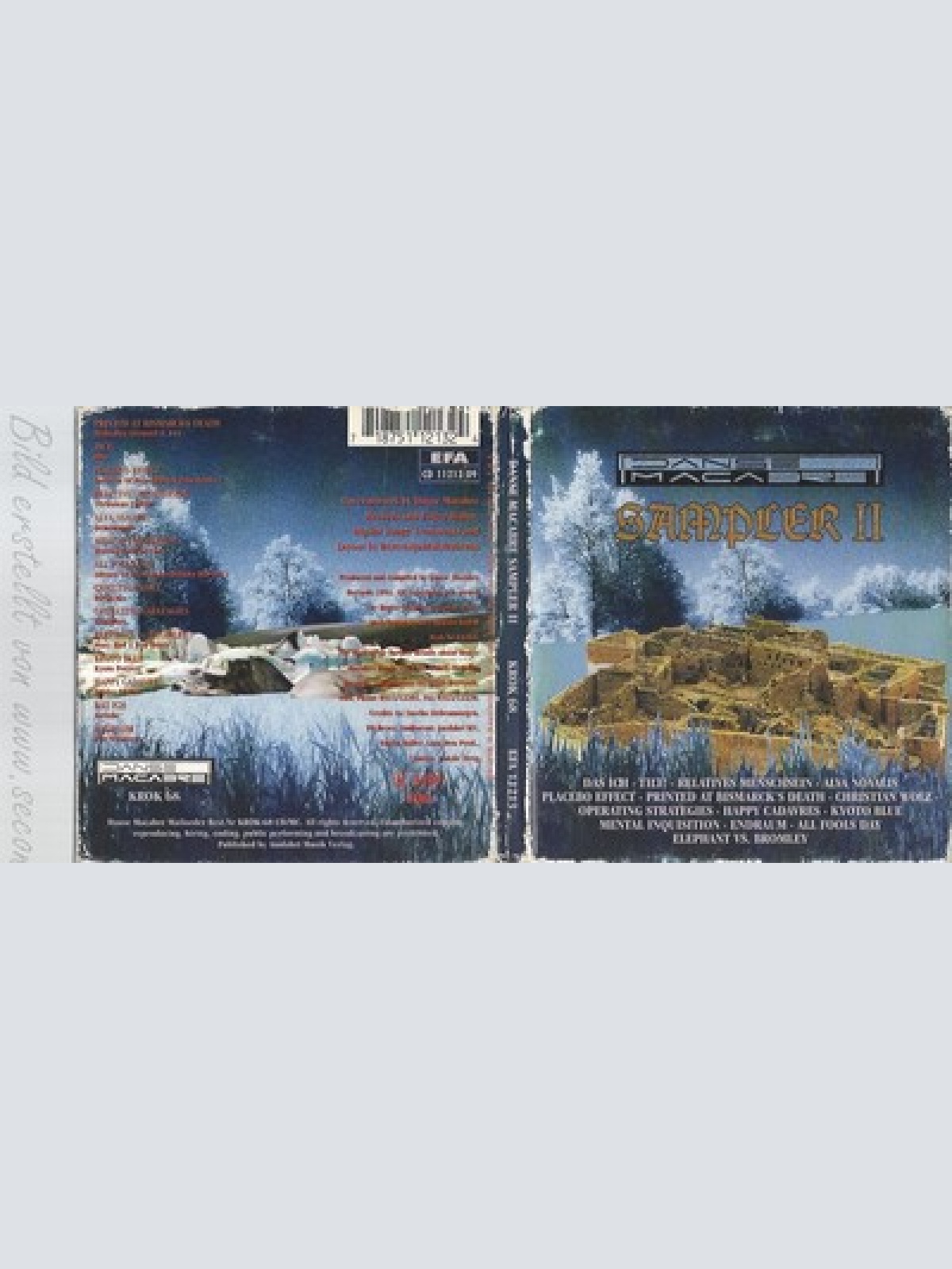 CD--VARIOUS -- -- DANSE MACABRE SAMPLER PT.II