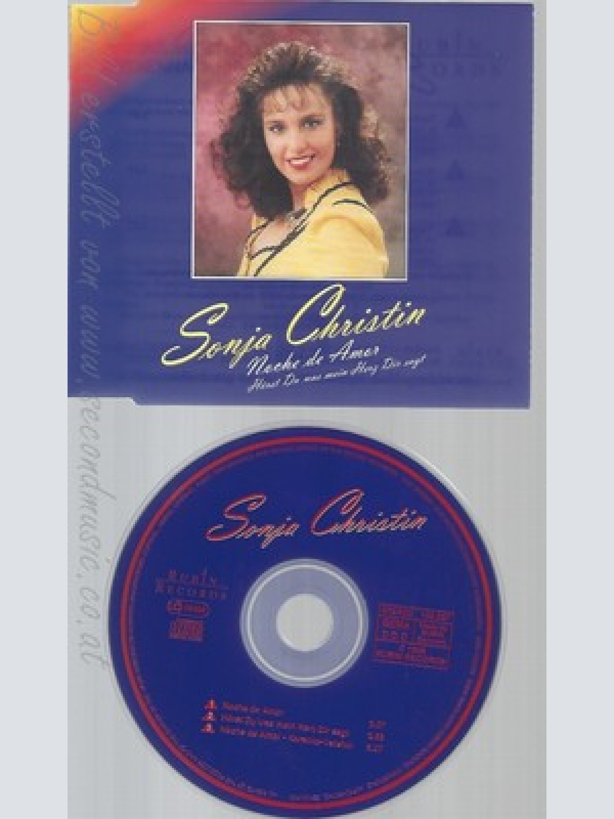 CD--SONJA CHRISTIN--NOCHE DE AMOR--