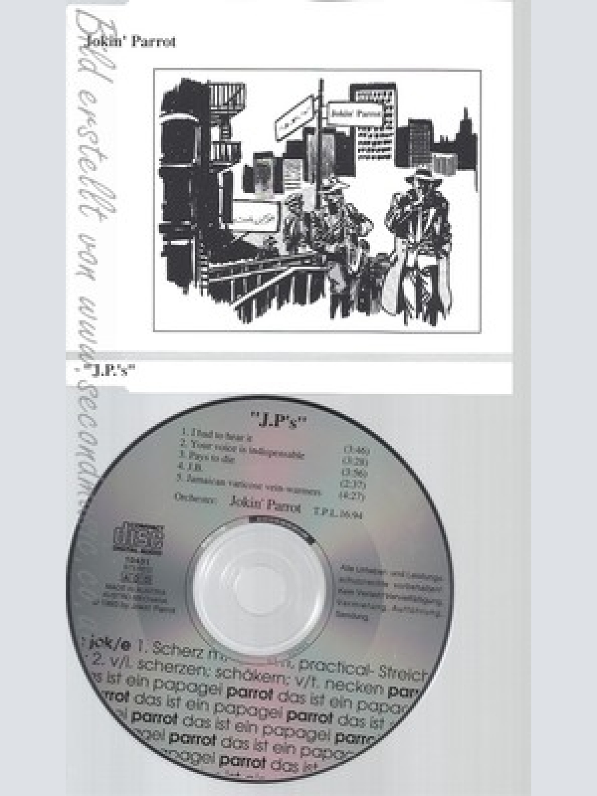 CD--JOKIN PARROT--JPS--