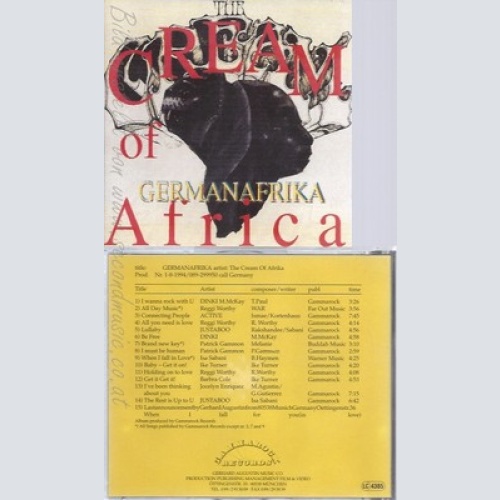 CD--THE CREAM OF AFRIKA--GERMANAFRIKA